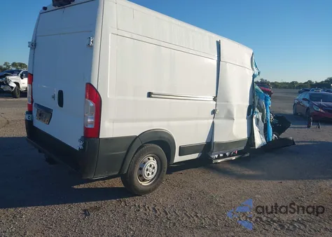 2023 Ram Promaster 2500 High Roof 159 Wb z USA, uszkodzony, nr VIN 3C6LRVDG0PE548838